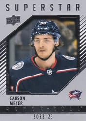 2022-23 Upper Deck Honor Roll Carson Meyer #HR73 card