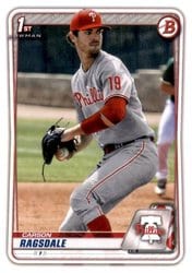 2020 Bowman Draft Base Set Carson Ragsdale #BD-145 card