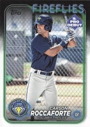 2024 Topps Pro Debut Base Set Carson Roccaforte #PD-71 card