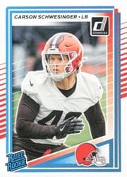2025 Donruss Base Set Carson Schwesinger #392 card