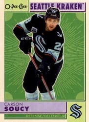 2022-23 O-Pee-Chee Retro Carson Soucy #498 card