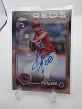2024 Topps Chrome Rookie Autographs Carson Spiers #RA-CSP card