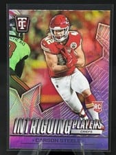 2024 Panini Totally Certified Intriguing Players Carson Steele #17 card