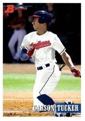2021 Bowman Heritage Base Set Carson Tucker #238 card