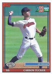 2021 Topps Pro Debut Base Set Carson Tucker #PD-197 card