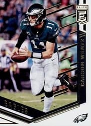 2018 Donruss Elite Base Set Carson Wentz #8 card