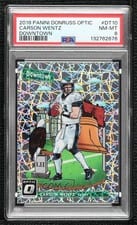 2018 Donruss Optic Downtown Carson Wentz #DT-10 card