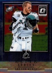 2018 Donruss Optic Elite Series Carson Wentz #ES-CW card