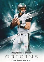 2018 Panini Origins Base Set Carson Wentz #85 card