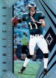 2018 Panini Phoenix Unmatched Carson Wentz #12 card