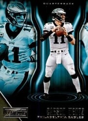 2018 Panini Playbook Base Set Carson Wentz #48 card