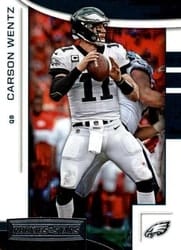 2018 Panini Rookies & Stars Base Set Carson Wentz #7 card