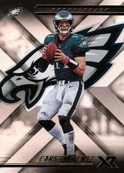 2018 Panini XR Base Set Carson Wentz #55 card