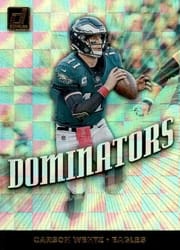 2019 Donruss Dominators Carson Wentz #DOM-22 card