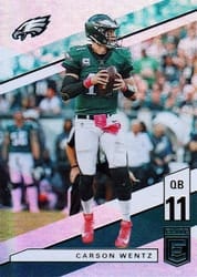 2019 Donruss Elite Base Set Carson Wentz #22 card
