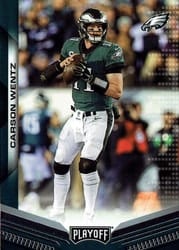 2019 Panini Playoff Base Set Carson Wentz #103 card