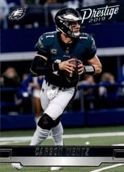 2019 Panini Prestige Base Set Carson Wentz #174 card
