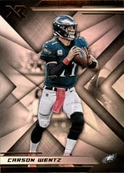 2019 Panini XR Base Set Carson Wentz #15 card