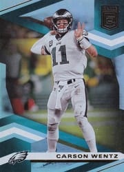 2020 Donruss Elite Base Set Carson Wentz #56 card