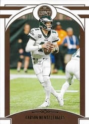 2020 Panini Legacy Base Set Carson Wentz #55 card