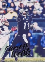 2020 Panini Luminance Base Set Carson Wentz #83 card