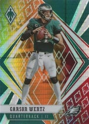 2020 Panini Phoenix Base Set Carson Wentz #73 card