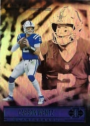 2021 Panini Illusions Base Set Carson Wentz #8 card