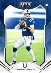 2021 Panini Playoff Base Set Carson Wentz #57 card