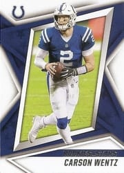 2021 Panini Rookies & Stars Base Set Carson Wentz #42 card
