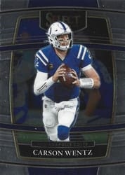 2021 Panini Select Base Set Carson Wentz #16 card
