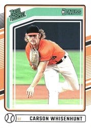 2024 Donruss Base Set Carson Whisenhunt #155 card