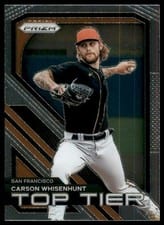 2024 Panini Prizm Top Tier Carson Whisenhunt #8 card