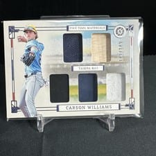 2024 Panini Boys of Summer Five Tool Player Materials Carson Williams #FT-CW card