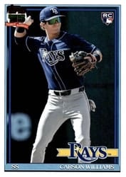 2026 Topps 1991 Topps Carson Williams #T91-38 card