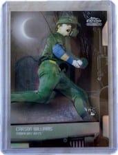 2026 Topps Chrome Black Nocturnal Carson Williams #NOC-15 card