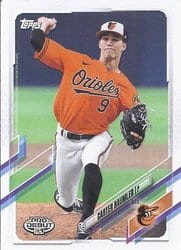 2021 Topps Pro Debut Base Set Carter Baumler #PD-74 card