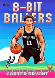 2025-26 Topps 8-Bit Ballers Carter Bryant #8B-40 card