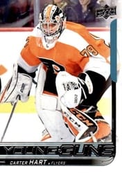 2018-19 Upper Deck Base Set Carter Hart #491 card