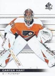 2019-20 SP Authentic Base Set Carter Hart #94 card