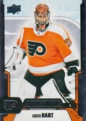 2019-20 Upper Deck Credentials Base Set Carter Hart #22 card