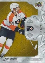 2019-20 Upper Deck Trilogy Base Set Carter Hart #16 card
