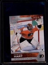 2019 Topps Now NHL Stickers Carter Hart #10 card