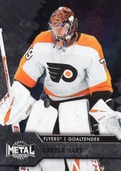 2020-21 SkyBox Metal Universe Base Set Carter Hart #79 card