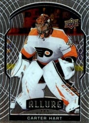 2020-21 Upper Deck Allure Base Set Carter Hart #12 card