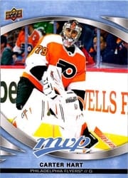 2023-24 Upper Deck MVP Base Set Carter Hart #22 card