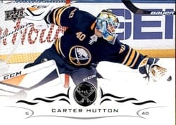 2018-19 Upper Deck Base Set Carter Hutton #271 card