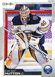 2020-21 O-Pee-Chee Base Set Carter Hutton #99 card