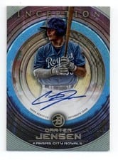 2022 Bowman Inception Prospect Autographs Carter Jensen #PA-CJ card