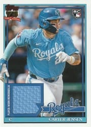 2026 Topps 1991 Topps Relics Carter Jensen #91R2-CJ card