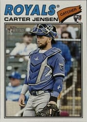 2026 Topps Heritage Base Set Carter Jensen #199 card